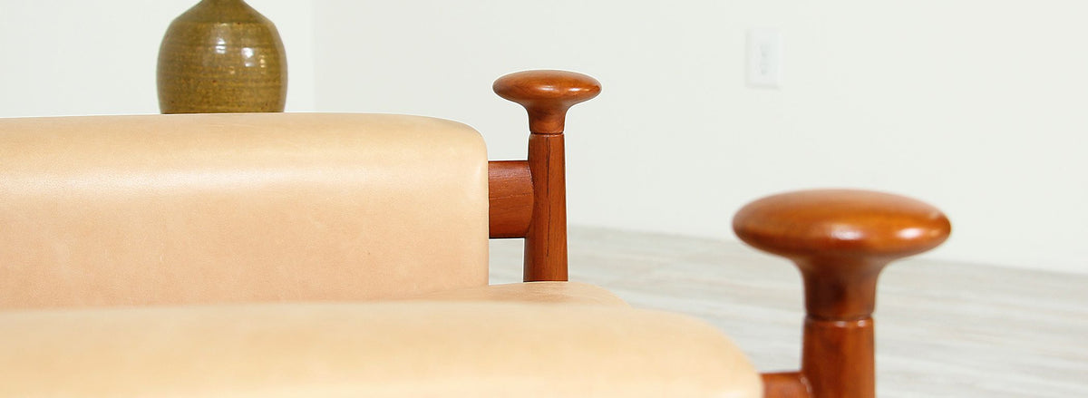 Finn Juhl "Bwana" Chair with Ottoman for France & Son