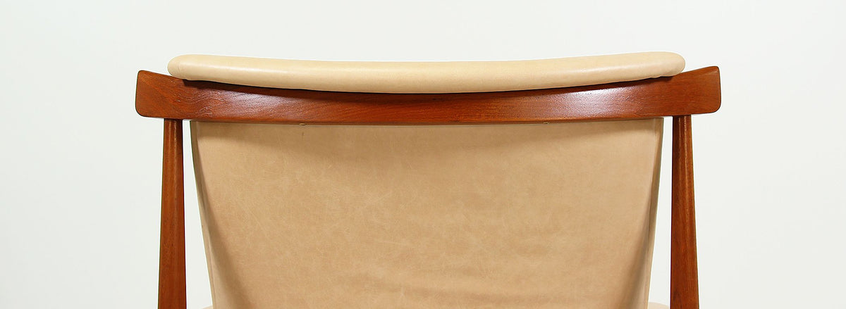 Finn Juhl "Bwana" Chair with Ottoman for France & Son