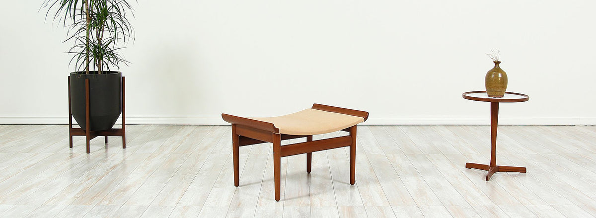 Finn Juhl "Bwana" Chair with Ottoman for France & Son