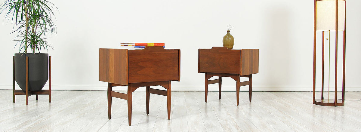John Caldwell Night Stands for Brown & Saltman