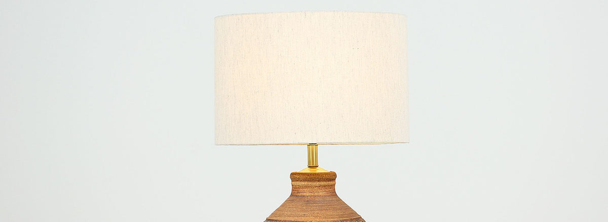 California Modern “N-Series” Ceramic Table Lamp by Bob Kinzie