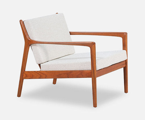 Folke Ohlsson Model 75-C Teak Lounge Chair for Dux