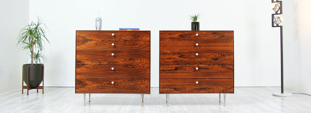 George Nelson `Thin Edge` Rosewood Chest of Drawers for Herman Miller