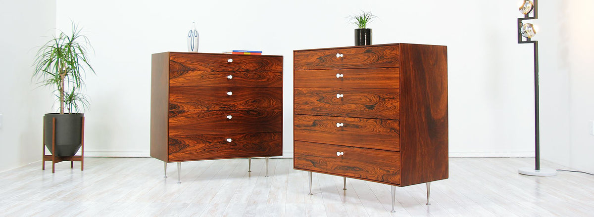 `Thin Edge` Rosewood Chest of Drawers by George Nelson for Herman Miller