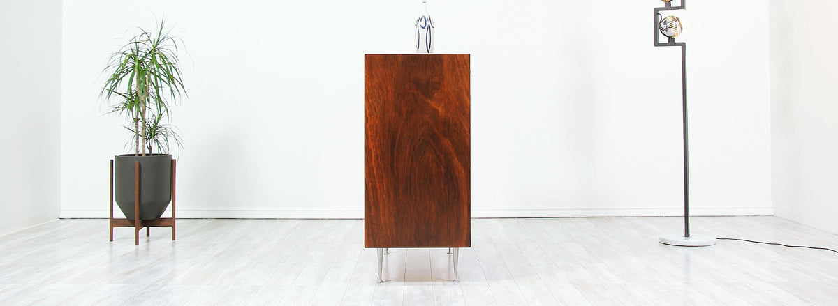 `Thin Edge` Rosewood Chest of Drawers by George Nelson for Herman Miller