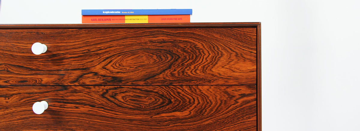 `Thin Edge` Rosewood Chest of Drawers by George Nelson for Herman Miller