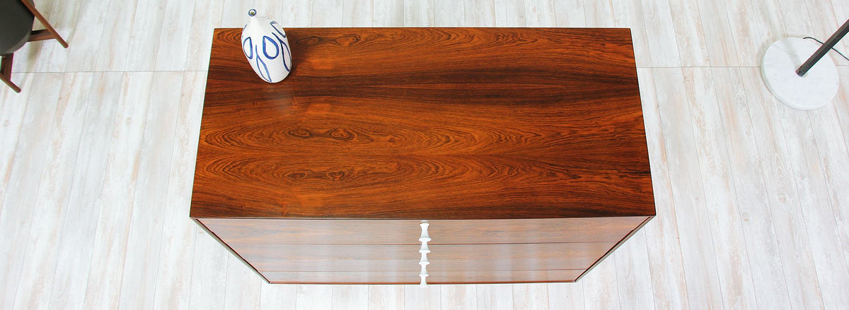 `Thin Edge` Rosewood Chest of Drawers by George Nelson for Herman Miller