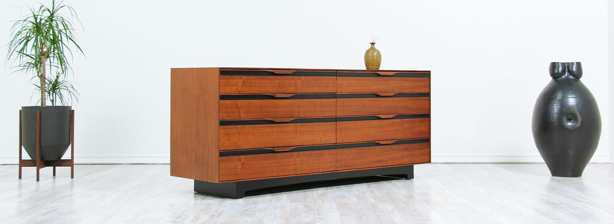 John Kapel Walnut Dresser for Glenn of California