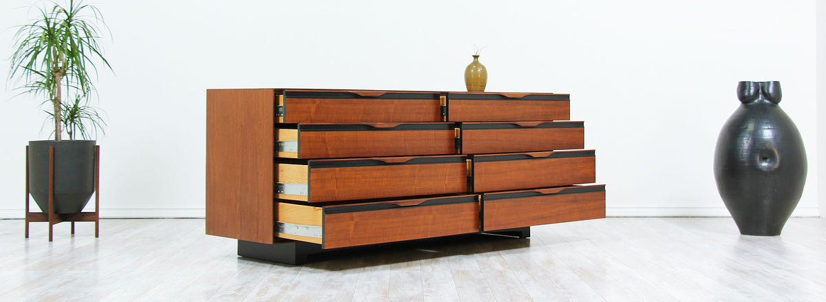 John Kapel Walnut Dresser for Glenn of California