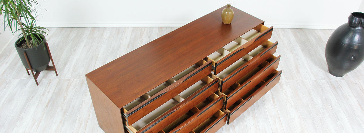 John Kapel Walnut Dresser for Glenn of California