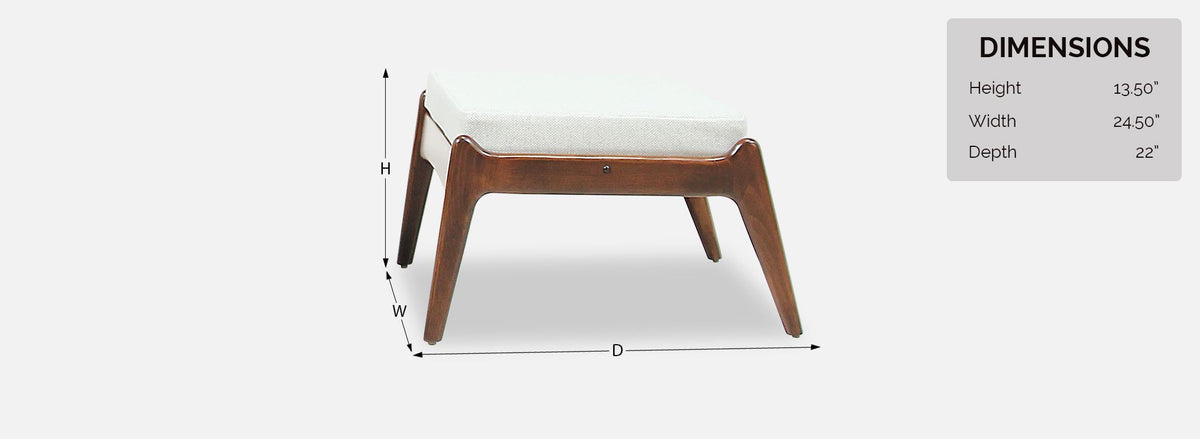 Mid-Century Modern Sculpted Stools