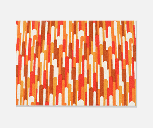 Mid-Century Modern Graphic Textile Wall Art