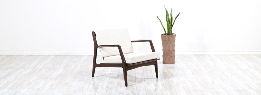 Danish Modern Lounge Chair by Ib Kofod-Larsen for Selig
