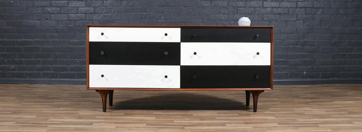 Richard Thompson Two-Toned Lacquered Dresser for Glenn of CA
