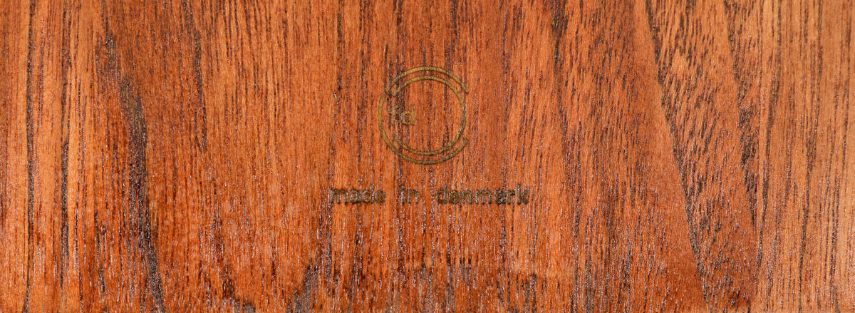 Peter Hvidt & Orla Mølgaard-Nielsen Teak & Cane Coffee Table for France & Søn