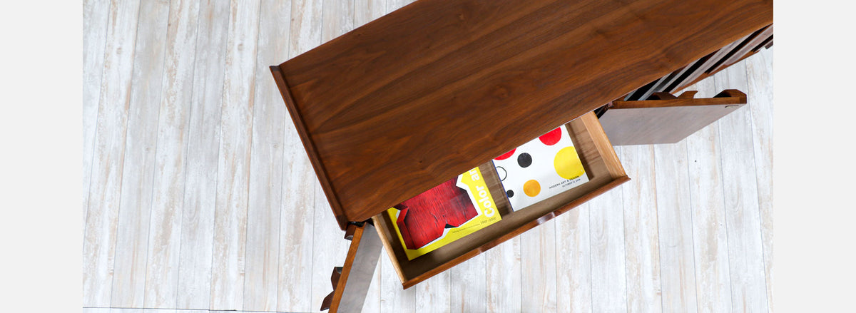 Mid-Century Modern "First Edition" Walnut Credenza by Lane