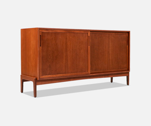 Mid-Century Danish Modern Teak Credenza by William Watting