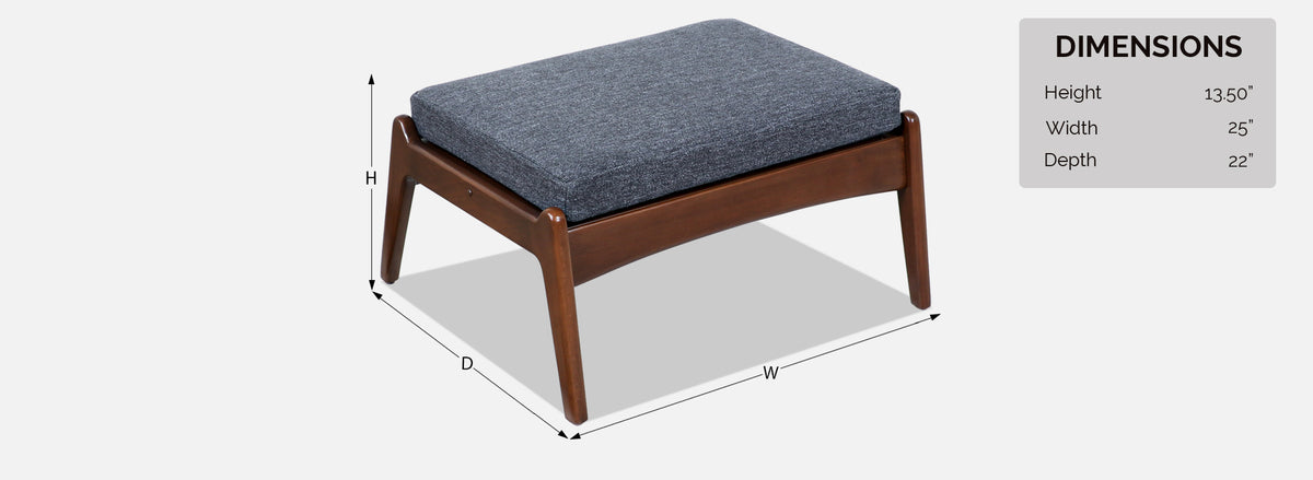 Mid-Century Modern Sculptural Stool