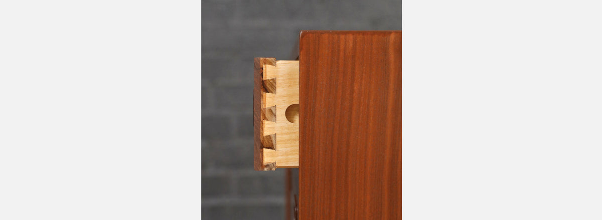 Carlo Jensen Bi-Folding Door Walnut Credenza for Hundevad & Co.