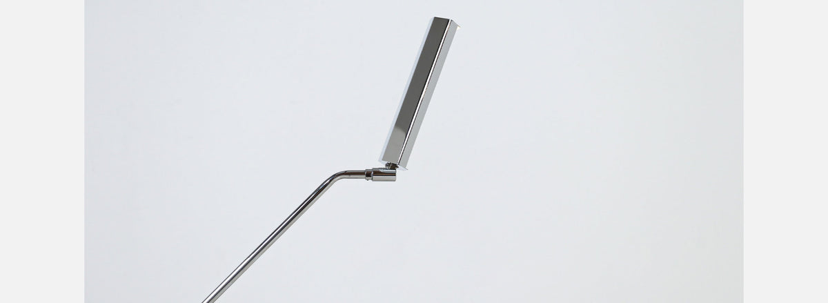Mid-Century Modern Chrome Table Lamp by Koch & Lowy 