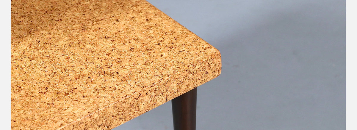 Paul Frankl Cork Side Table for Johnson Furniture