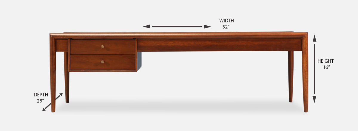 Barney Flagg “Parallel” Coffee Table for Drexel