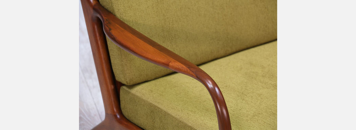 Adrian Pearsall Walnut Sofa for Craft Associates