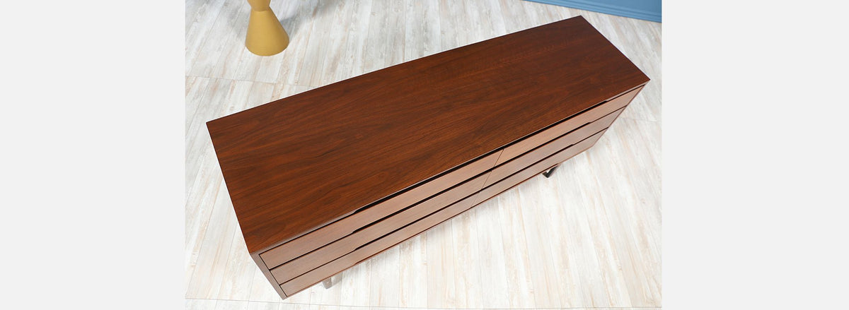 Mid-Century Walnut Dresser by Glenn of California