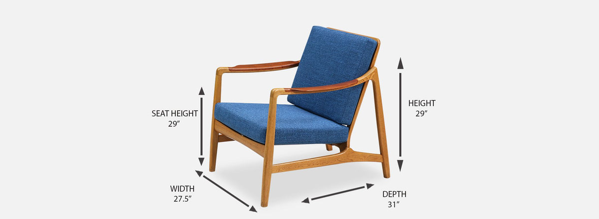 Tove & Edvard Kindt-Larsen Teak Lounge Chair for France & Daverkosen