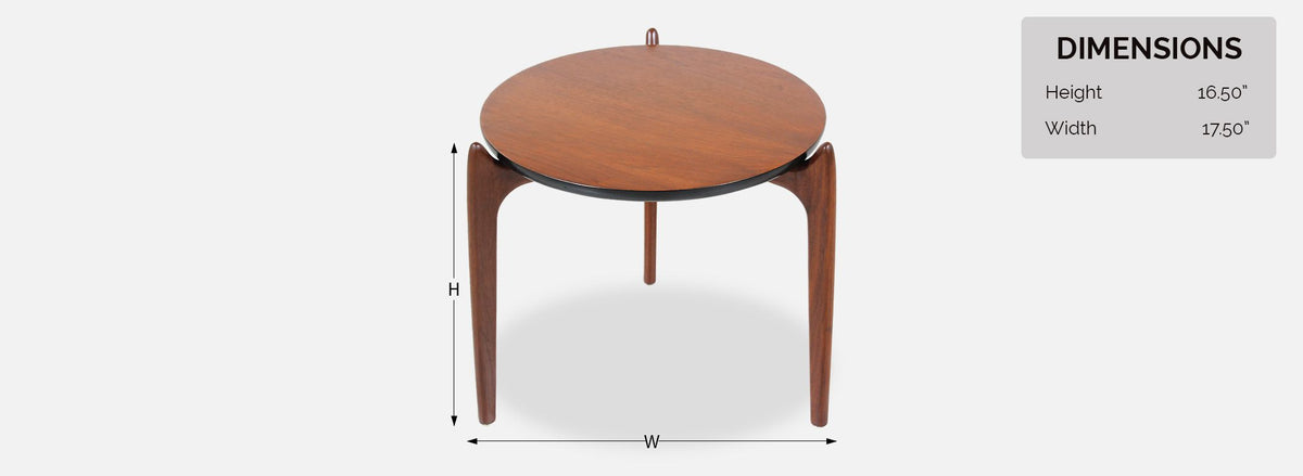Adrian Pearsal Model-2496 Side Table for Craft Associates