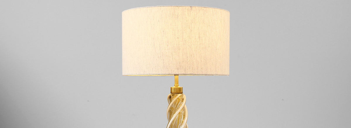 Italian Murano Glass Table Lamps by Seguso