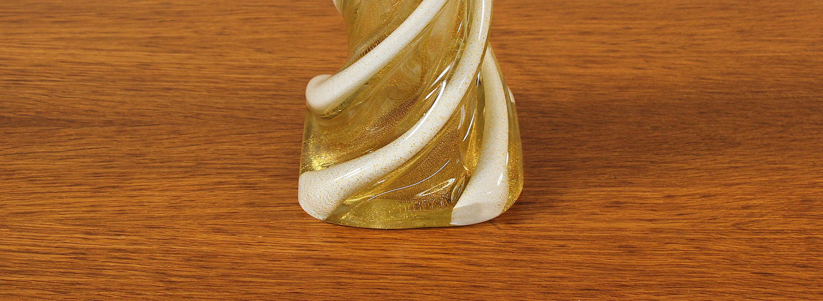 Italian Murano Glass Table Lamps by Seguso