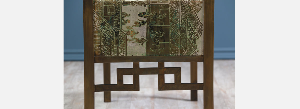 Philip and Kelvin LaVerne “Spring Festival” Console Table