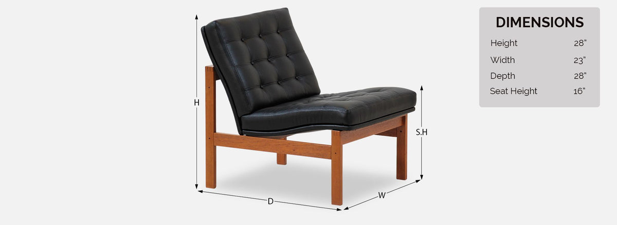 Ole Gjerløv-Knudsen and Torben Lind "Moduline" Leather Lounge Chair for France & Søn