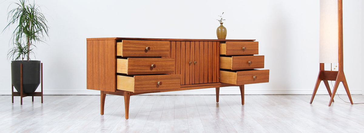 Mid-Century Inlaid Rosewood-Sculpted-Dresser-by-Lane