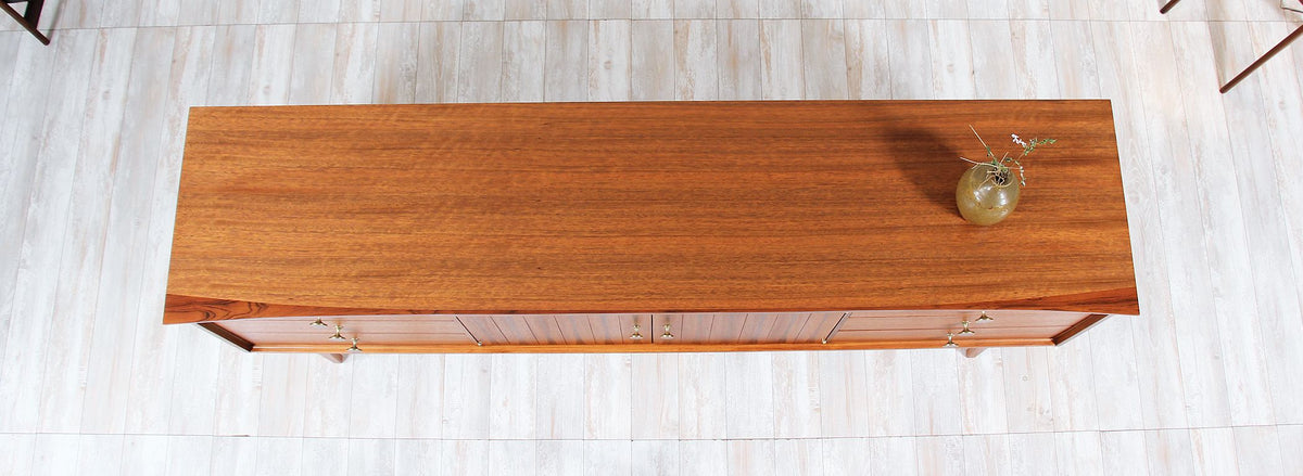 Mid-Century Inlaid Rosewood-Sculpted-Dresser-by-Lane