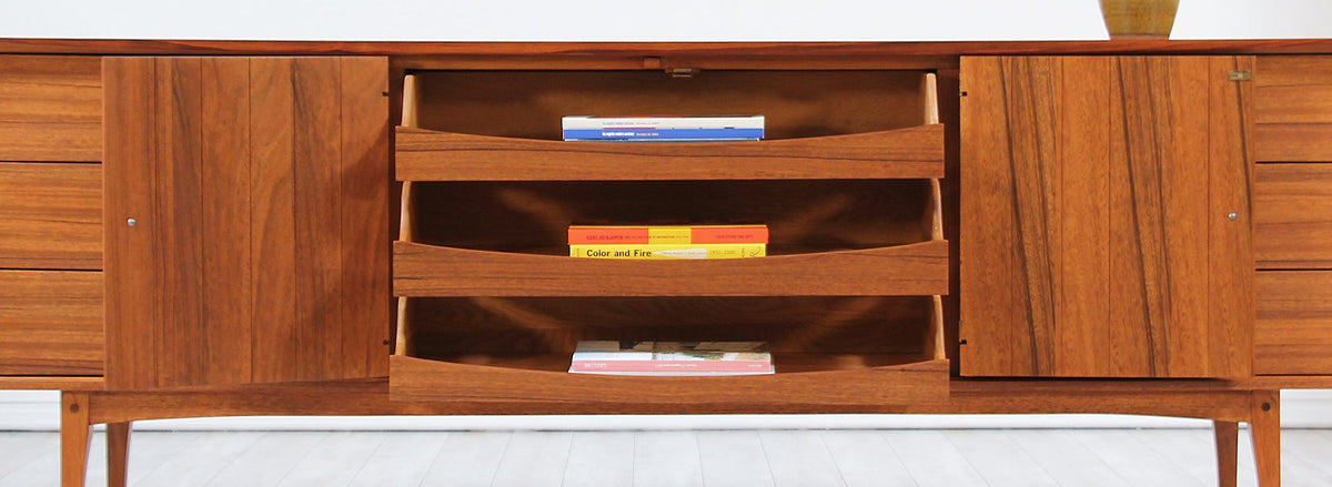 Mid-Century Inlaid Rosewood-Sculpted-Dresser-by-Lane
