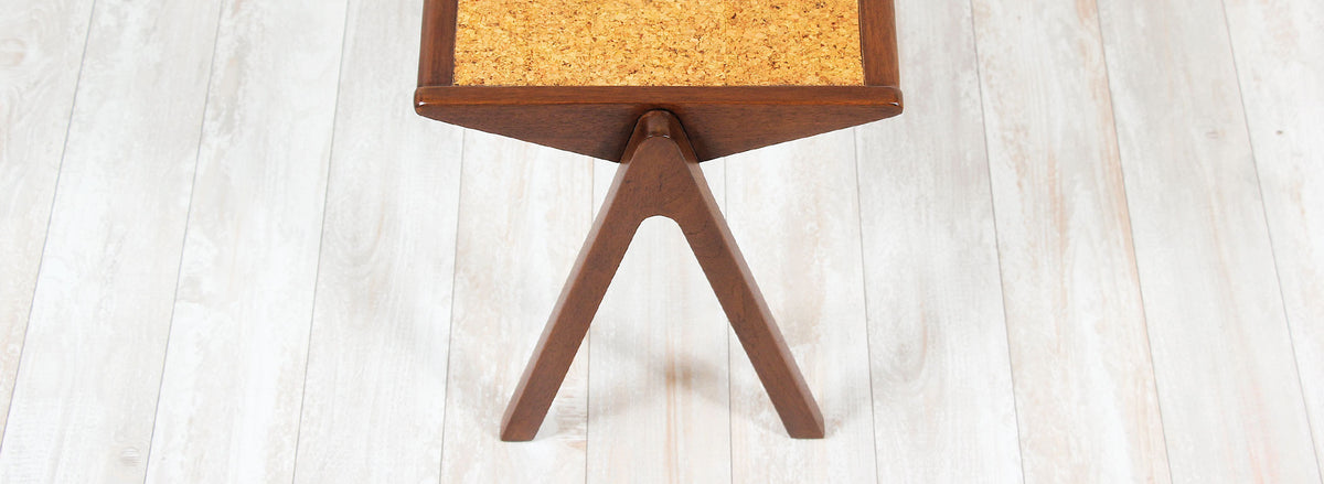Bob Roukema Cork Top Nesting Tables for Jon Jansen