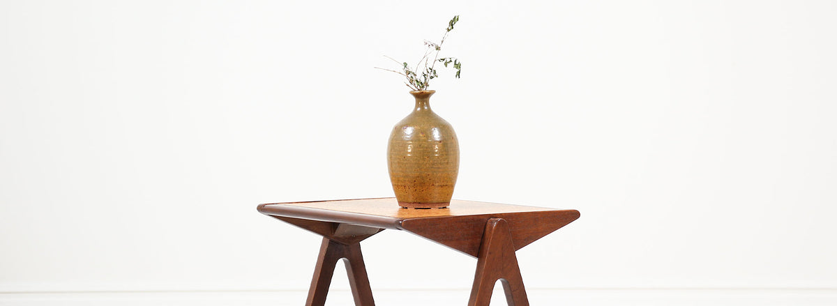 Bob Roukema Cork Top Nesting Tables for Jon Jansen