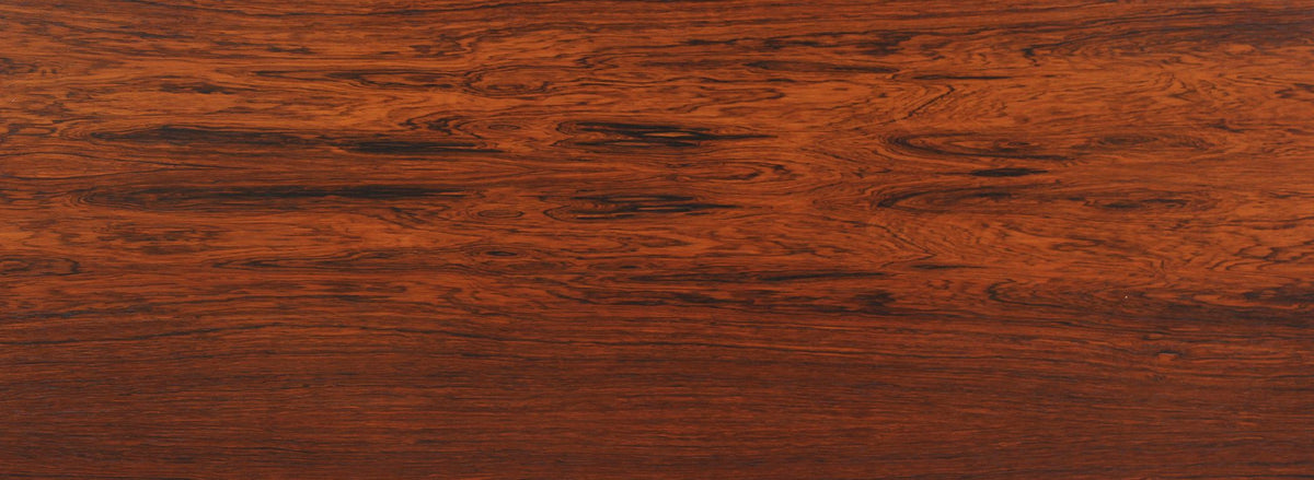 George Nelson `Thin Edge` Full-Size Rosewood Headboard for Herman Miller
