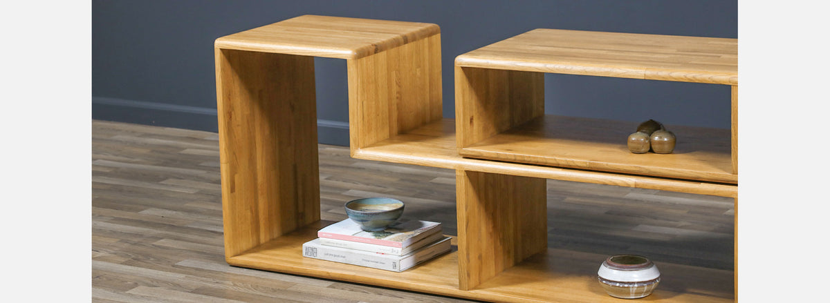 Mid-Century Modern Modular Credenza / Bookshelves System