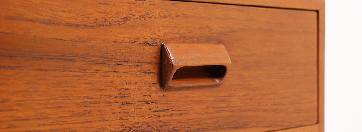 Danish Modern Teak Night Stands by Børge Mogensen for Søborg Møbler