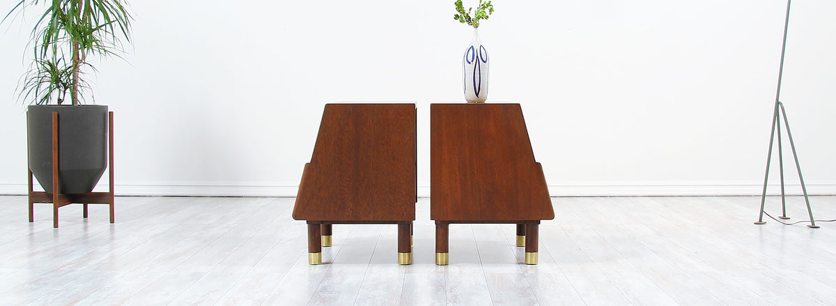 Mid-Century Night Stands by John Keal for Brown Saltman