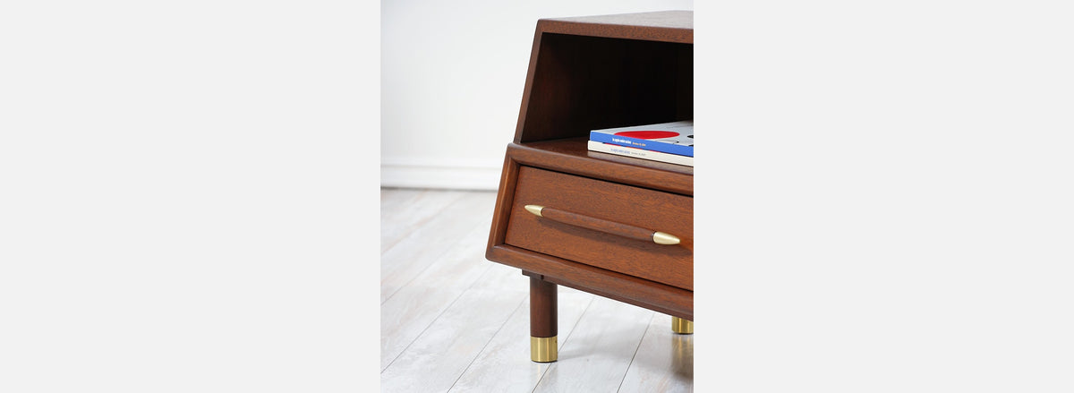 Mid-Century Night Stands by John Keal for Brown Saltman