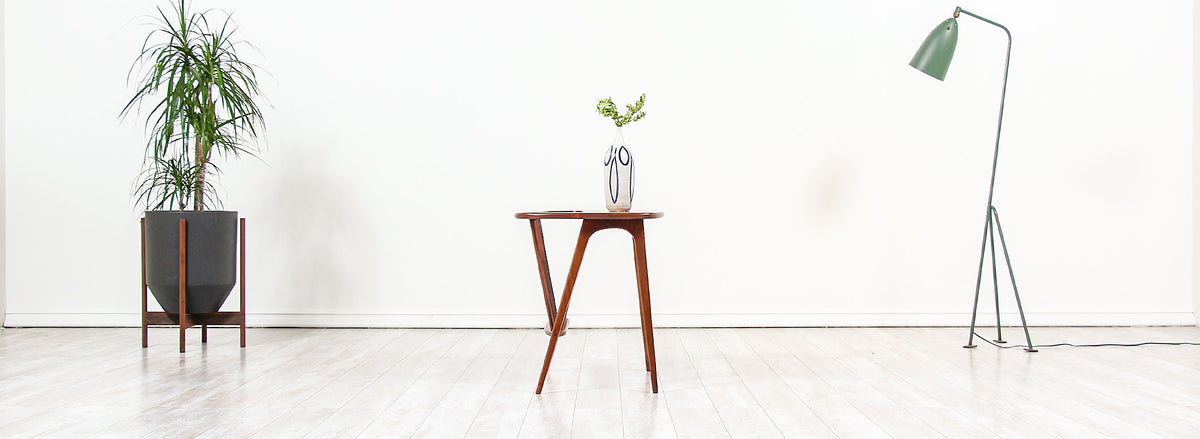 Arthur Umanoff Magazine Rack Side Table for Washington Woodcraft