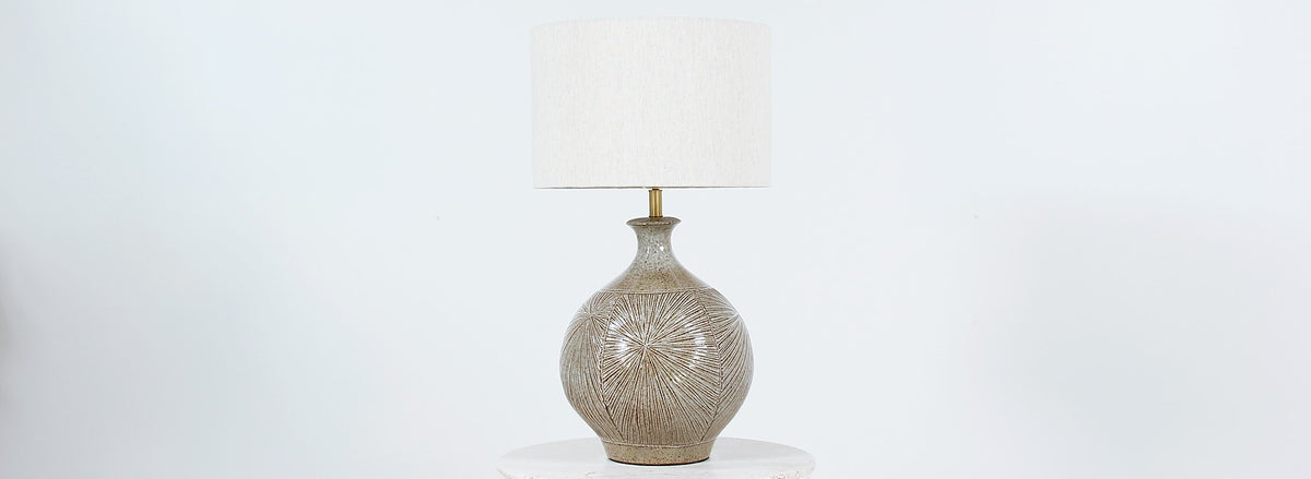 David Cressey & Robert Maxwell Ceramic Table Lamp for Architectural Pottery