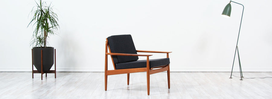 Svend Åge Eriksen Teak Lounge Chair for Glostrup Møbelfabrik-2