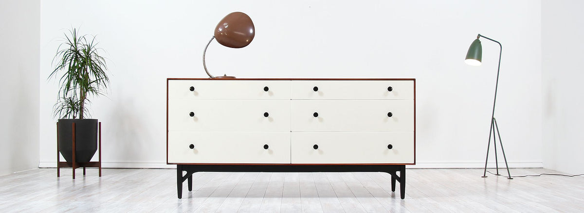 Greta M. Grossman Two-Tone Lacquered Dresser for Glenn of California