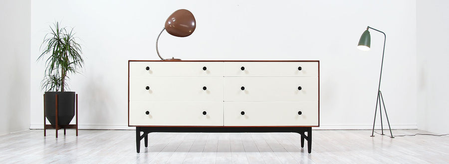 Greta M. Grossman Two-Tone Lacquered Dresser for Glenn of California