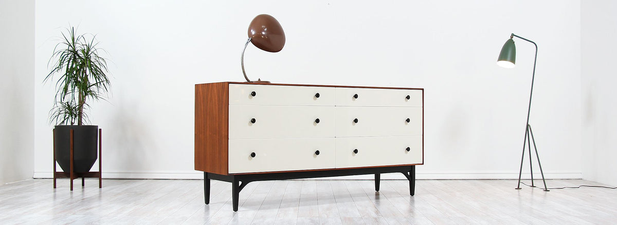 Greta M. Grossman Two-Tone Lacquered Dresser for Glenn of California